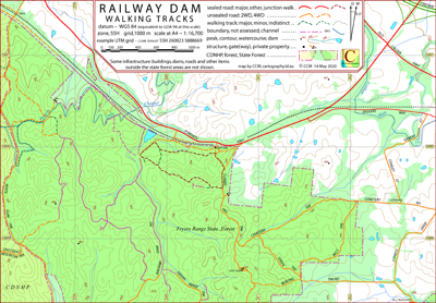   Railway Dam Walking Tracks